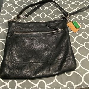 Coach pebble leather crossbody